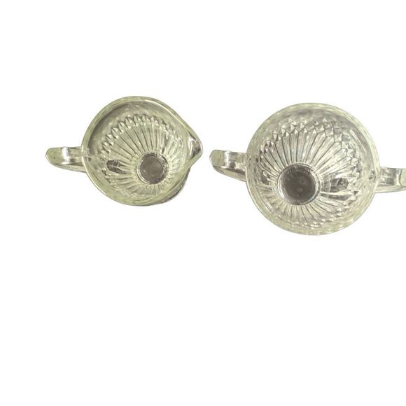 Vintage Jeannette Depression Glass Sugar Creamer Charm to Your Table Retro Class - Picture 13 of 16